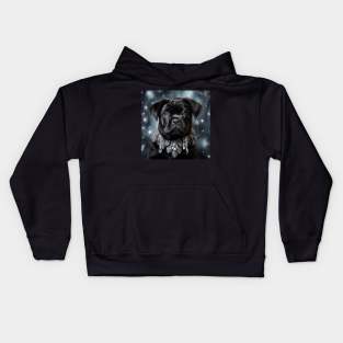 Cane Corso With Jewels Kids Hoodie